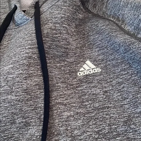 Adidas Grey Hoodie - Picture 2 of 3